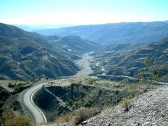 01-Landscape between Potosí en Sucre